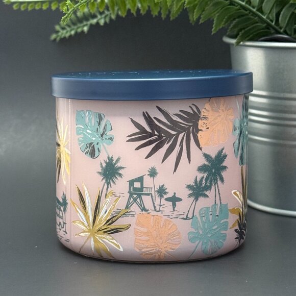 BBW Palo Santo Bath & Body Works 3 Wick Candle - Picture 2 of 10